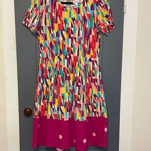 Lularoe Amelia XL dress NWOT
